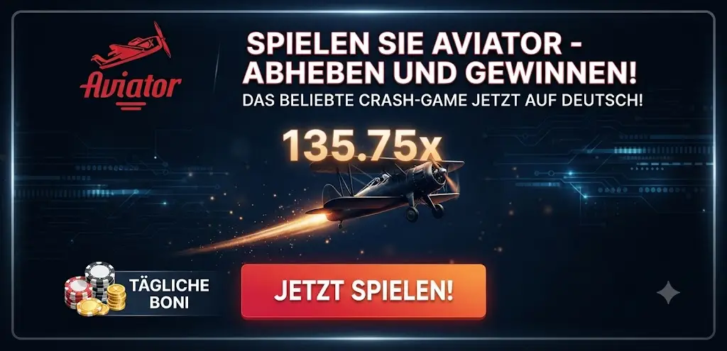 Aviator Crash Spiel